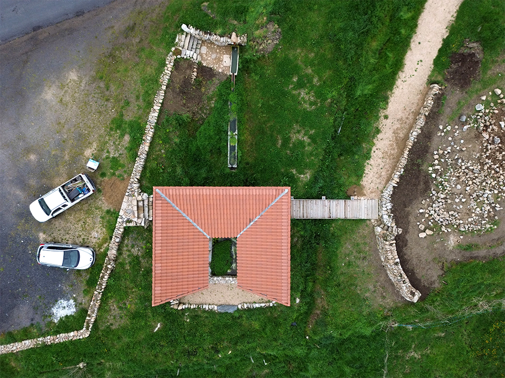 Pierre sèche à Saint-Victor-sur-Arlanc